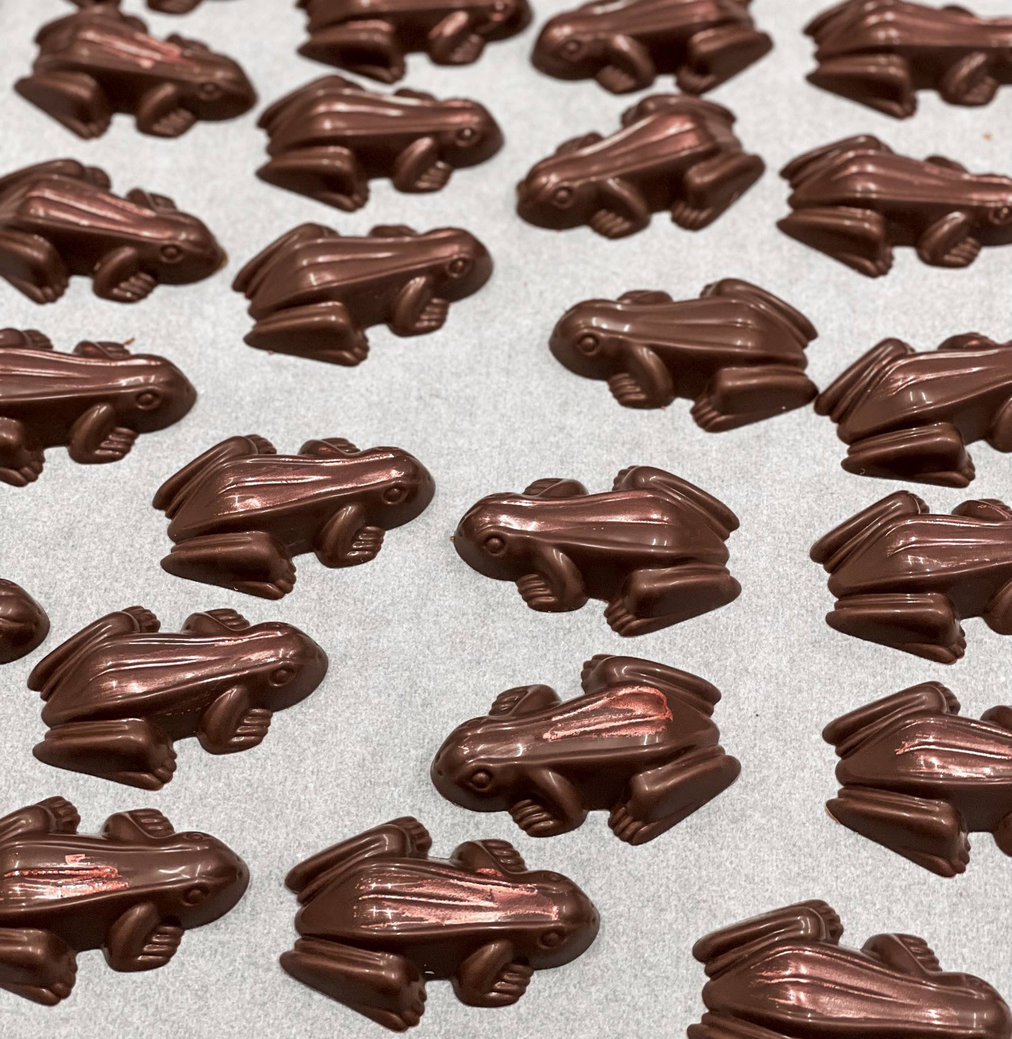 Frogs | Salted Caramel | 42% Milk Chocolate | 15g